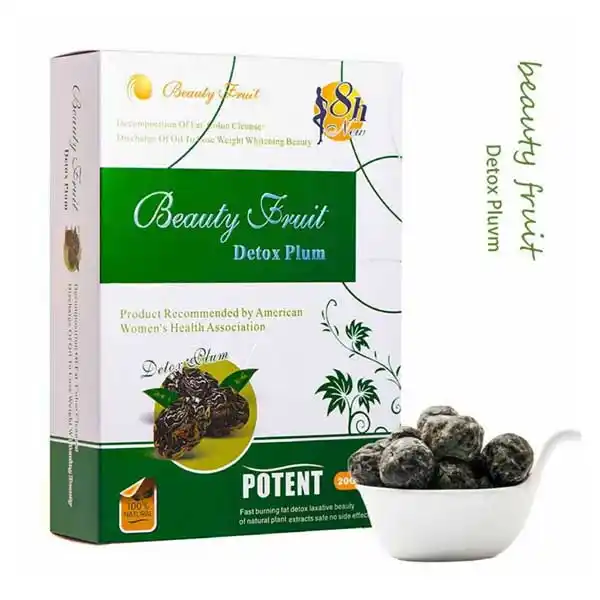 Beauty fruit detox plum