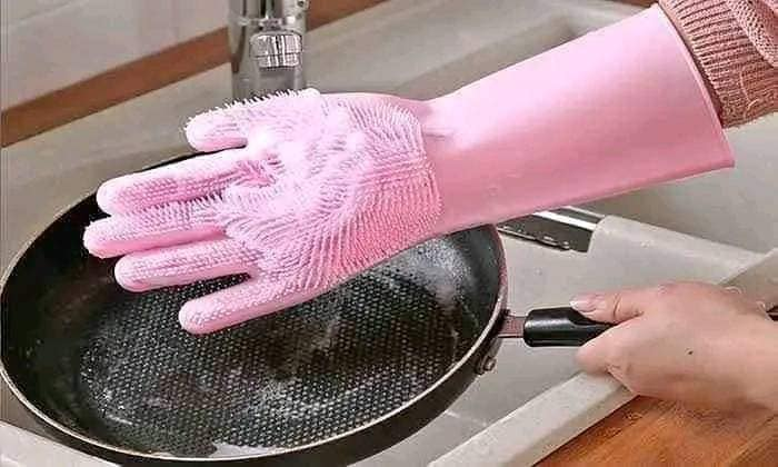 Multipurose Silicon Hand Gloves (1pair)