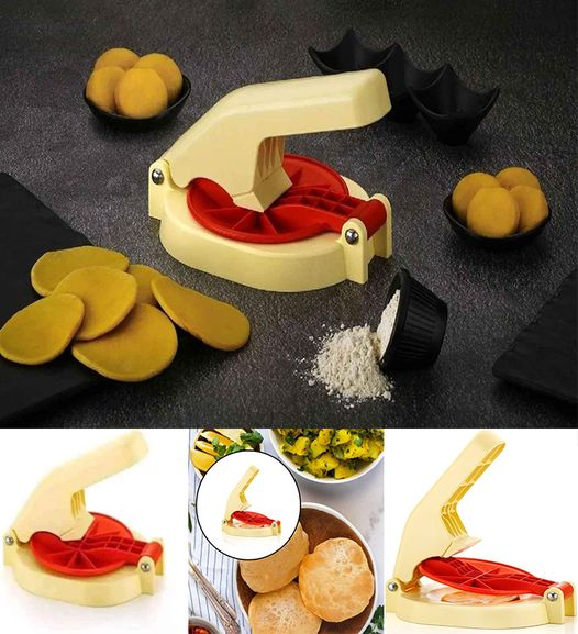 plastic puri and chapti maker