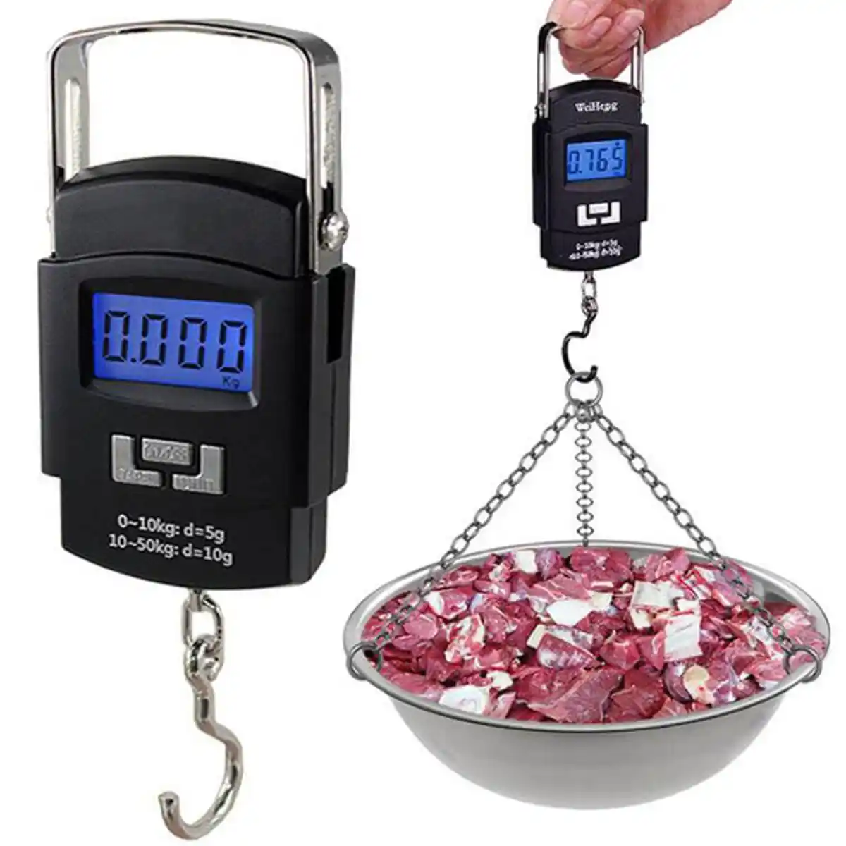 Portable electronic scale