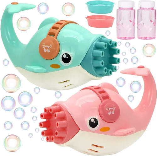Dolphin bubble gun