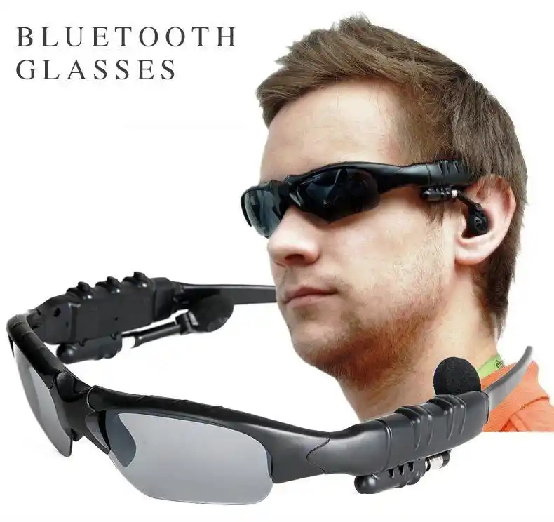 Sun glass with Wireless Bluetooth Headphone