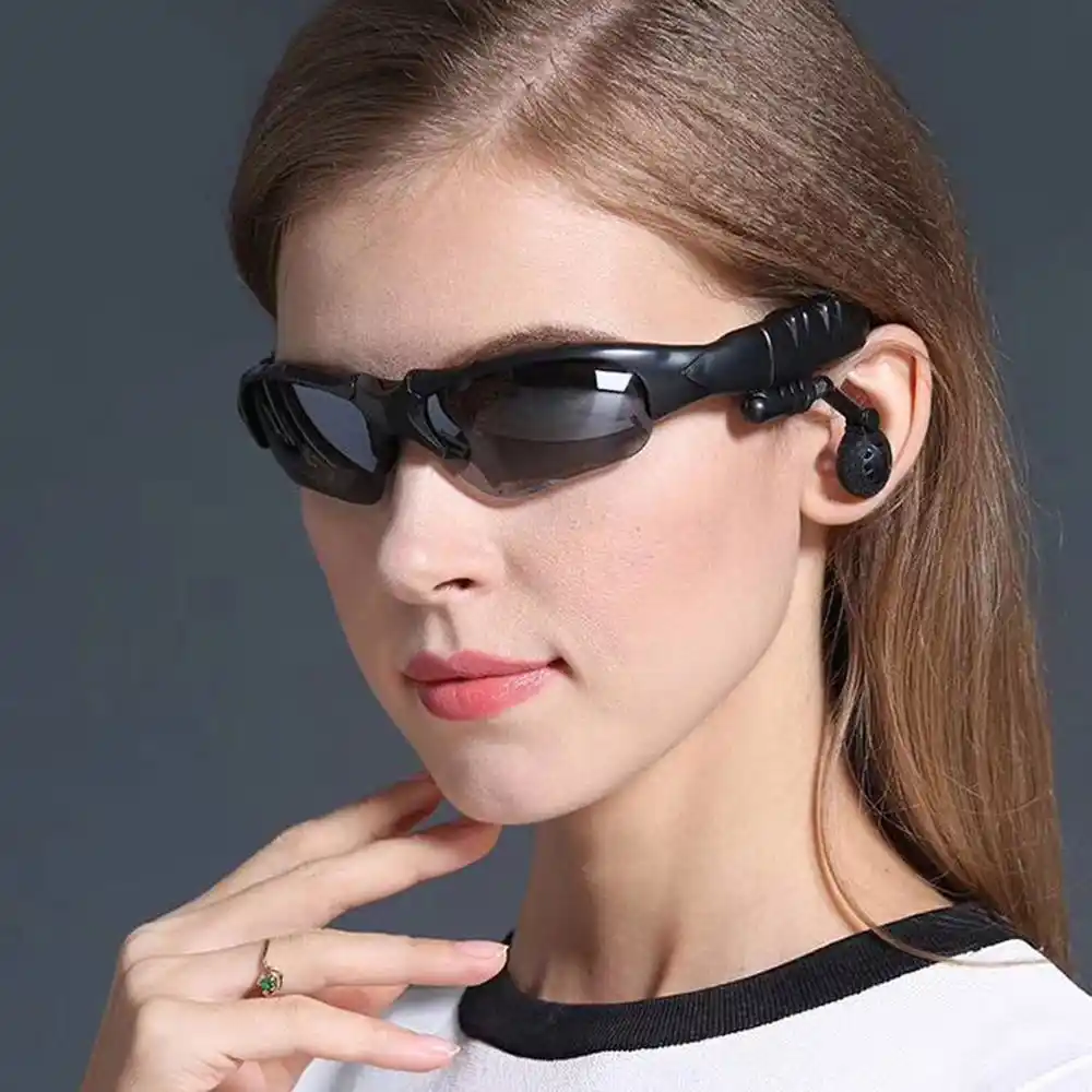 Sun glass with Wireless Bluetooth Headphone