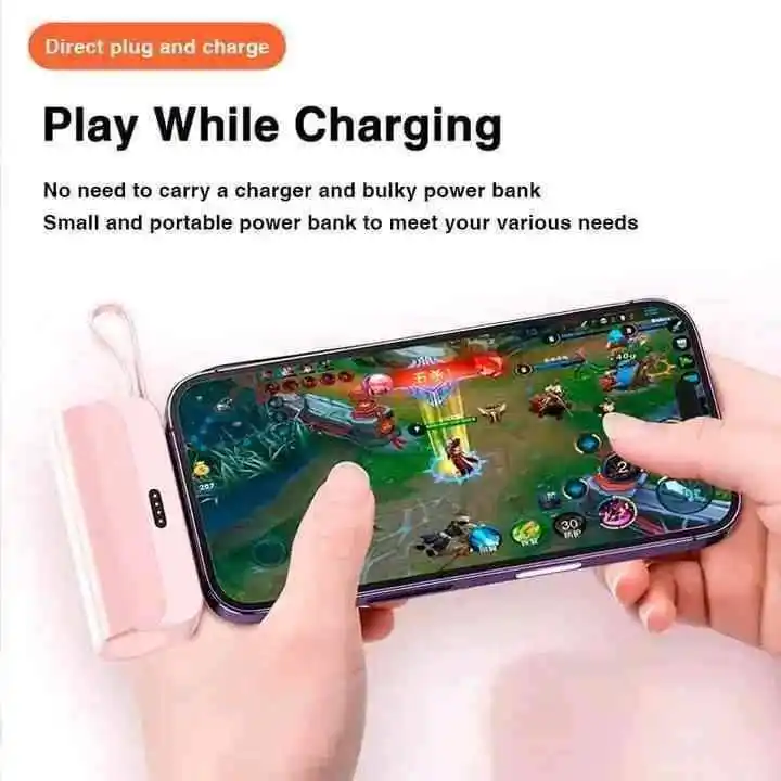 Mini power bank (5000mAh) type c