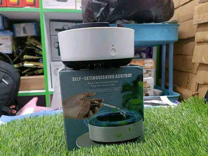 Portable Anion Air Purifier Ashtray: Practical Automatic Smoke Extraction