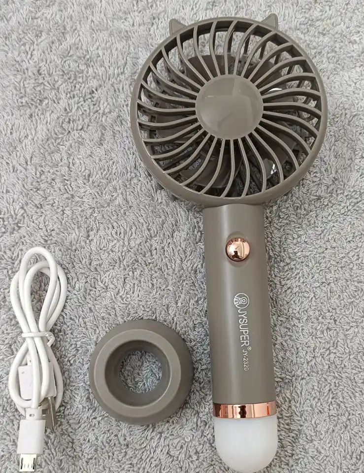 JYSUPER 2320 Mini Fan with LED Light